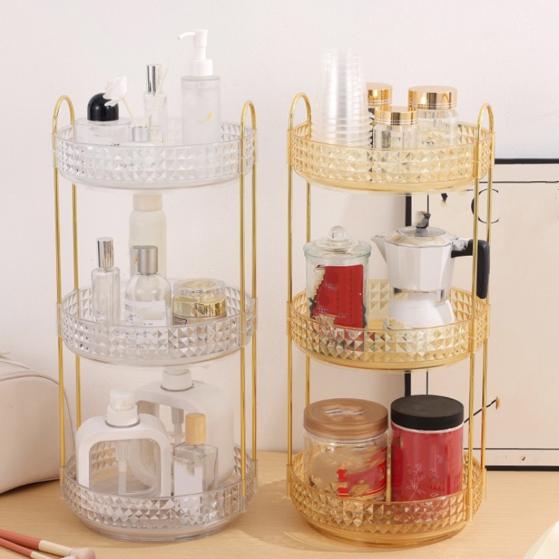 Luxury Skincare & Spa - 1 Buah/Kotak Penyimpanan Kosmetik Mewah Organizer