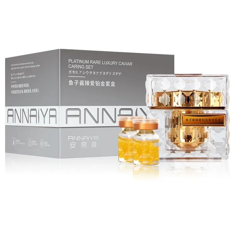 Luxury Skincare & Spa - Set Perawatan Kaviar Mewah Langka Platinum