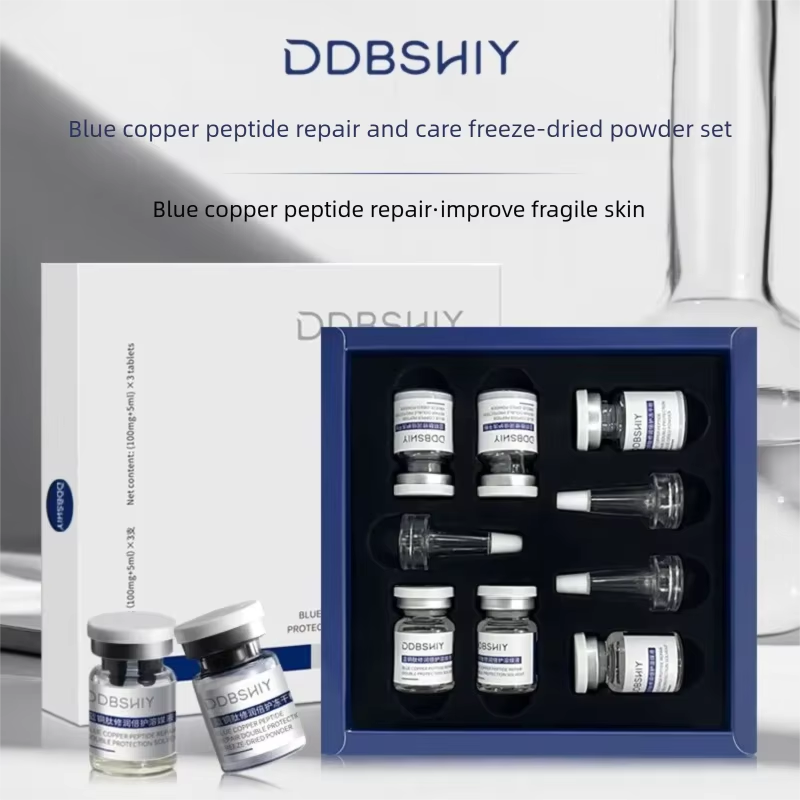 Oligopeptide Wrinkle - Blue Copper Peptide GHK-Cu Bubuk Ampul