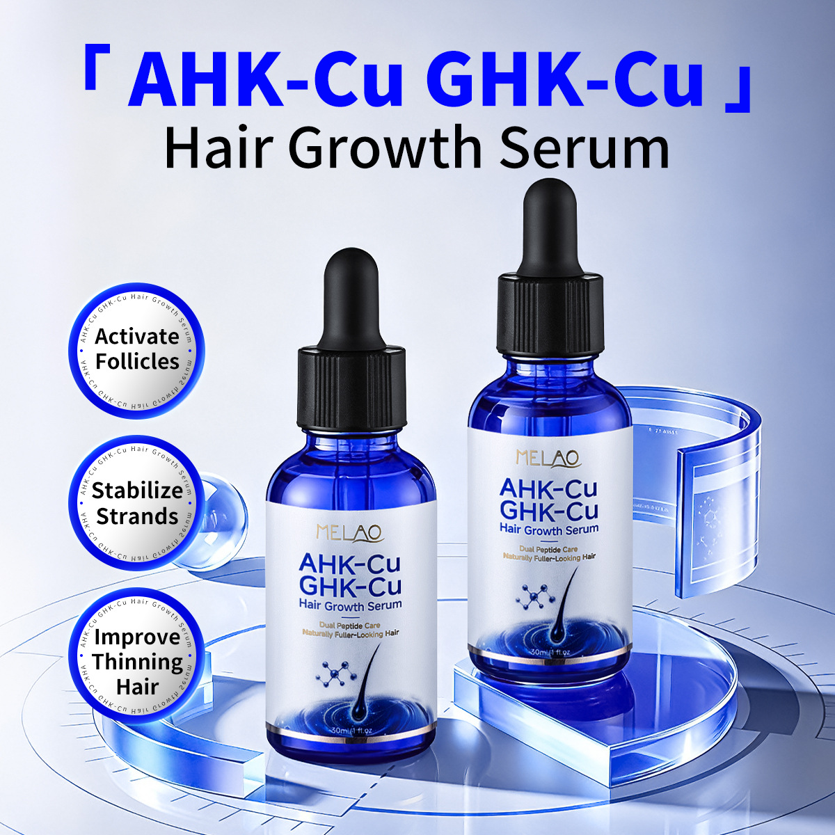 Serum Penumbuh Rambut Tembaga  - Epidermal Growth Factor ulasan dan harga