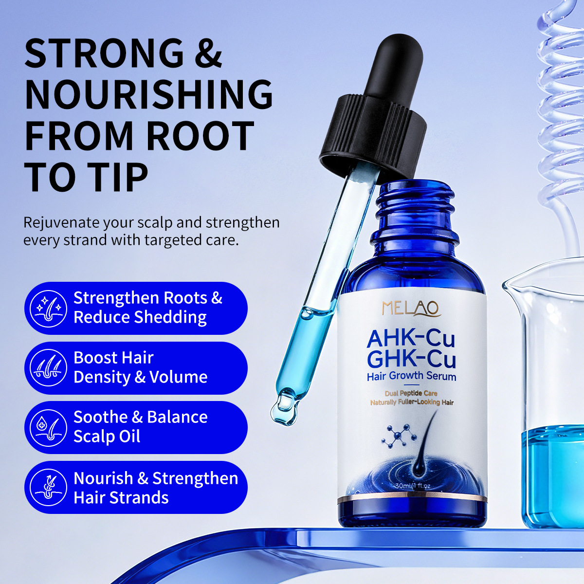 Serum Penumbuh Rambut Tembaga  - Epidermal Growth Factor ulasan dan harga