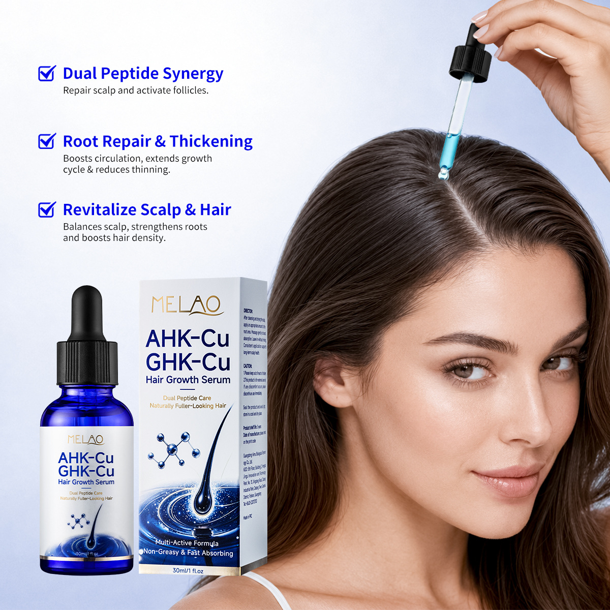 Serum Penumbuh Rambut Tembaga  - Epidermal Growth Factor ulasan dan harga
