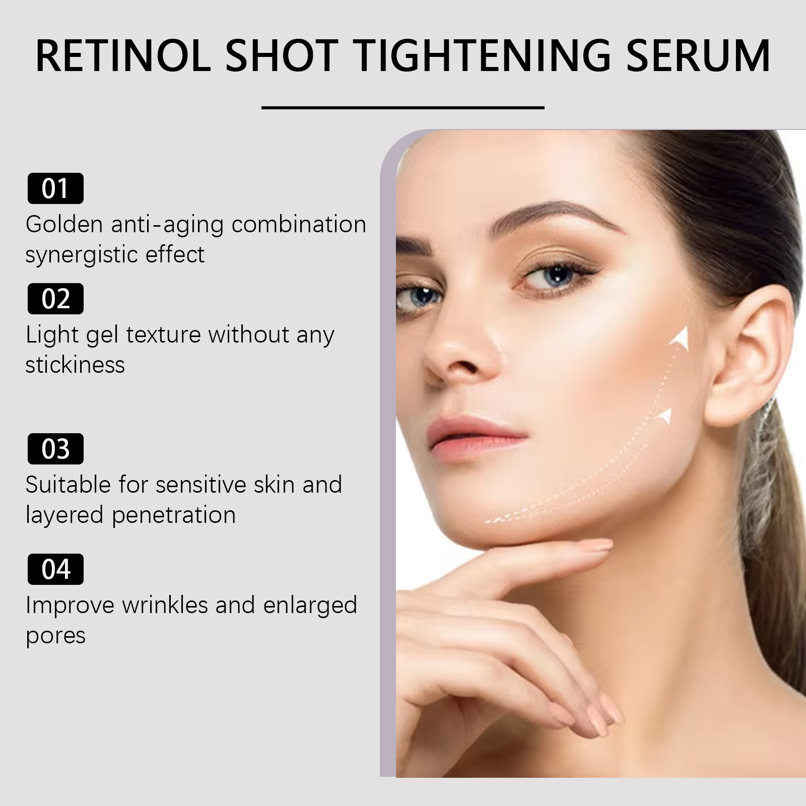 Serum Pengencang Retinol Set K - Oligopeptide Wrinkle ulasan dan harga