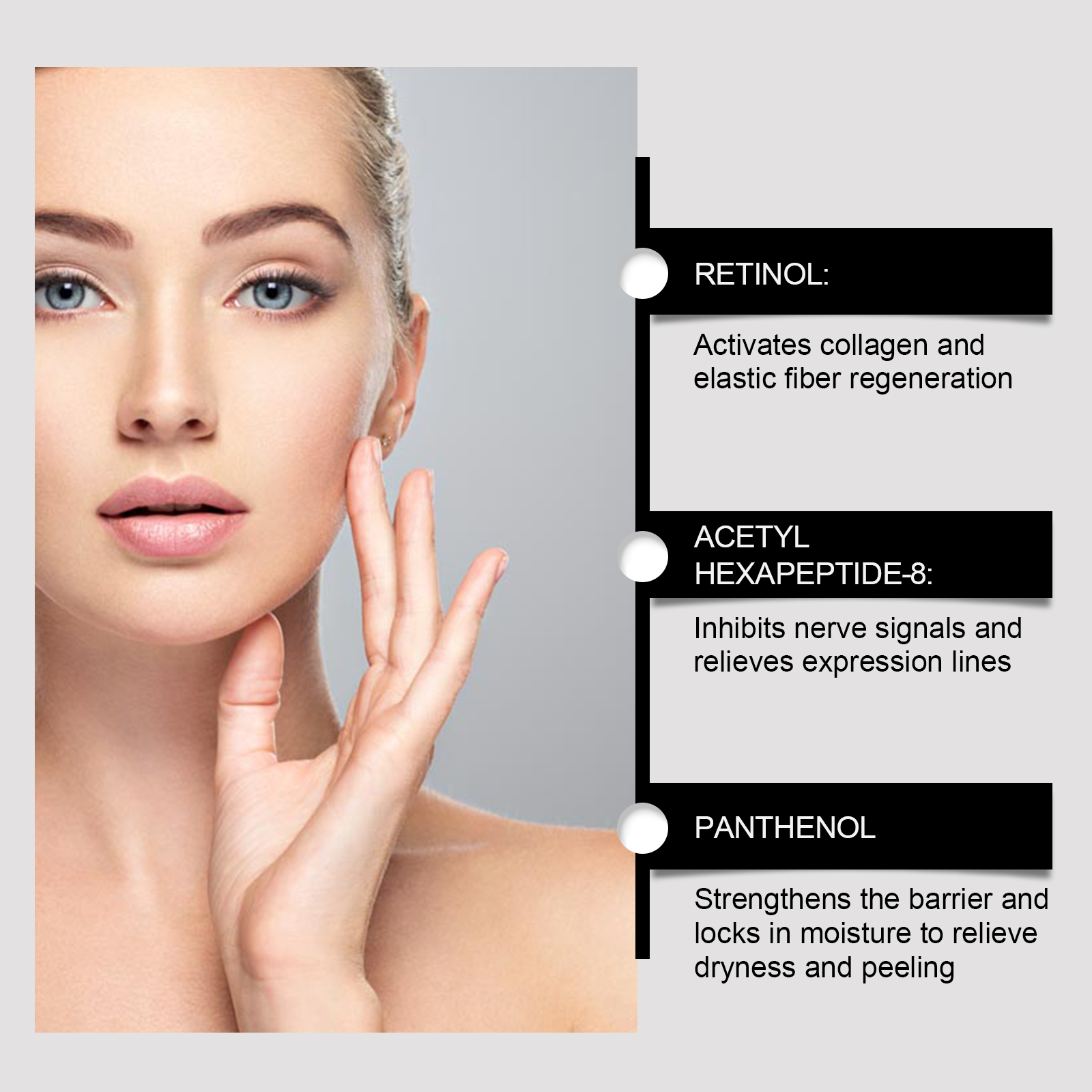 Serum Pengencang Retinol Set K - Oligopeptide Wrinkle ulasan dan harga